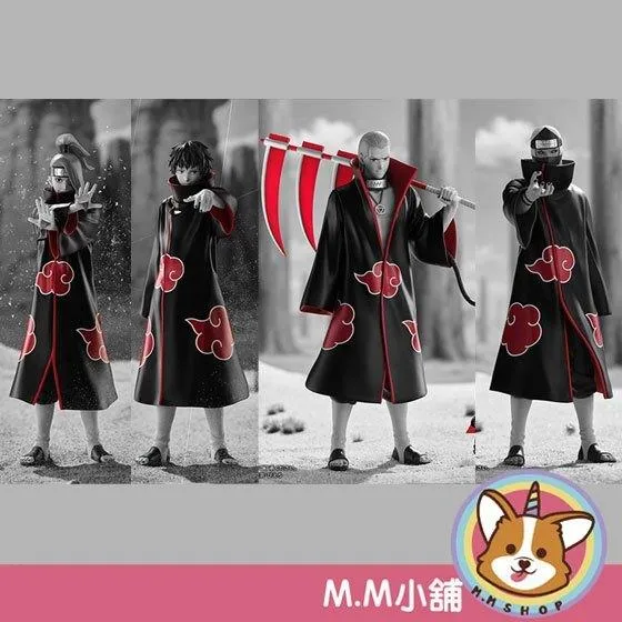 【M.M小舖】『預購』 1月 BP 景品 Noir Edge Collection 火影忍者 曉 蠍 地達羅 角都 飛段
