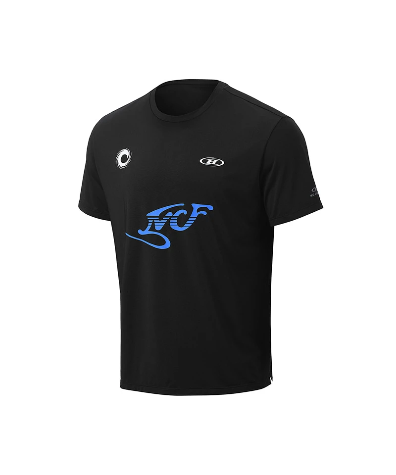 BTW X NOCOFFEE RUNNING T-SHIRTS [BLACK]