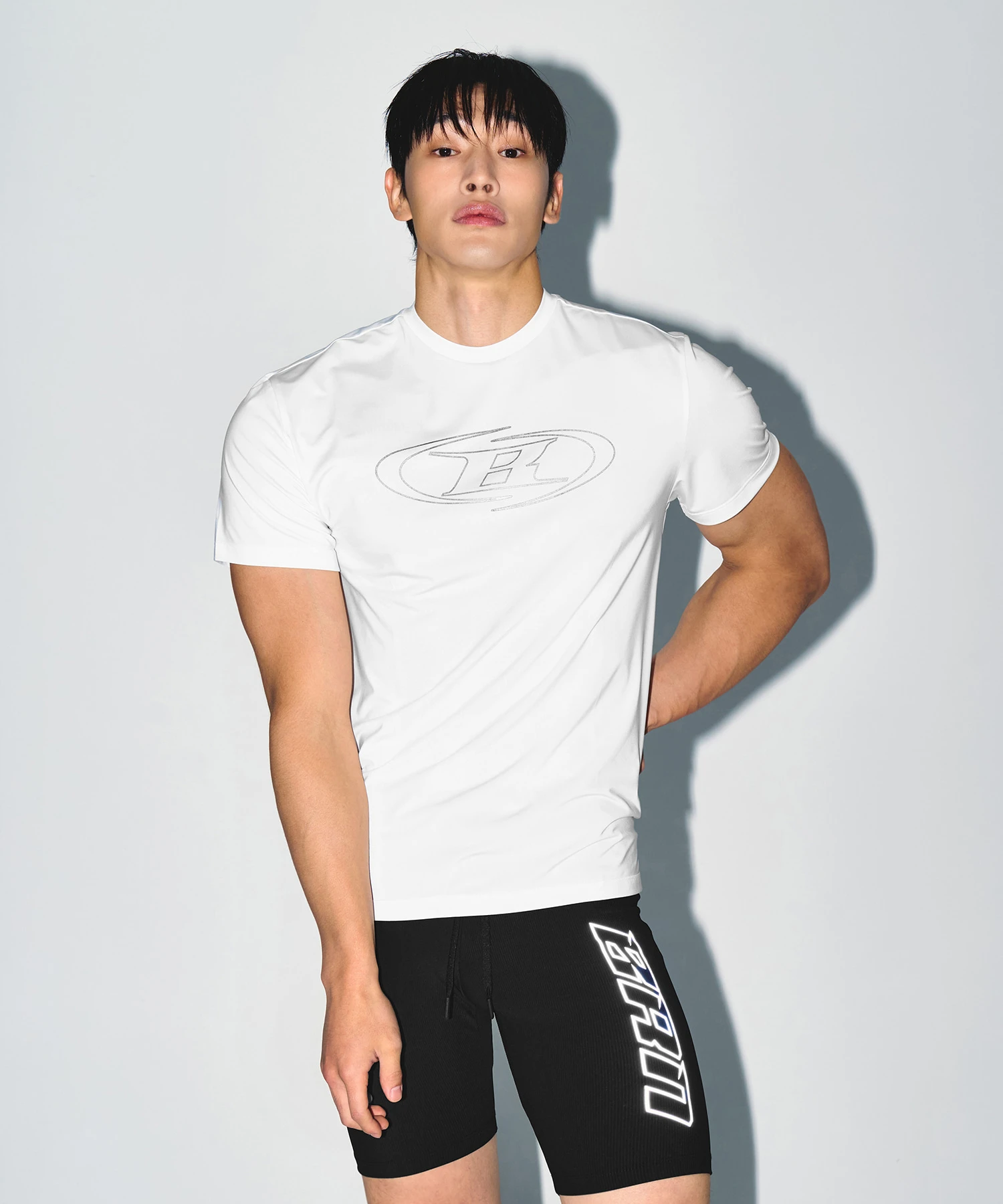 STROKE B QUICK DRY T-SHIRTS [WHITE]