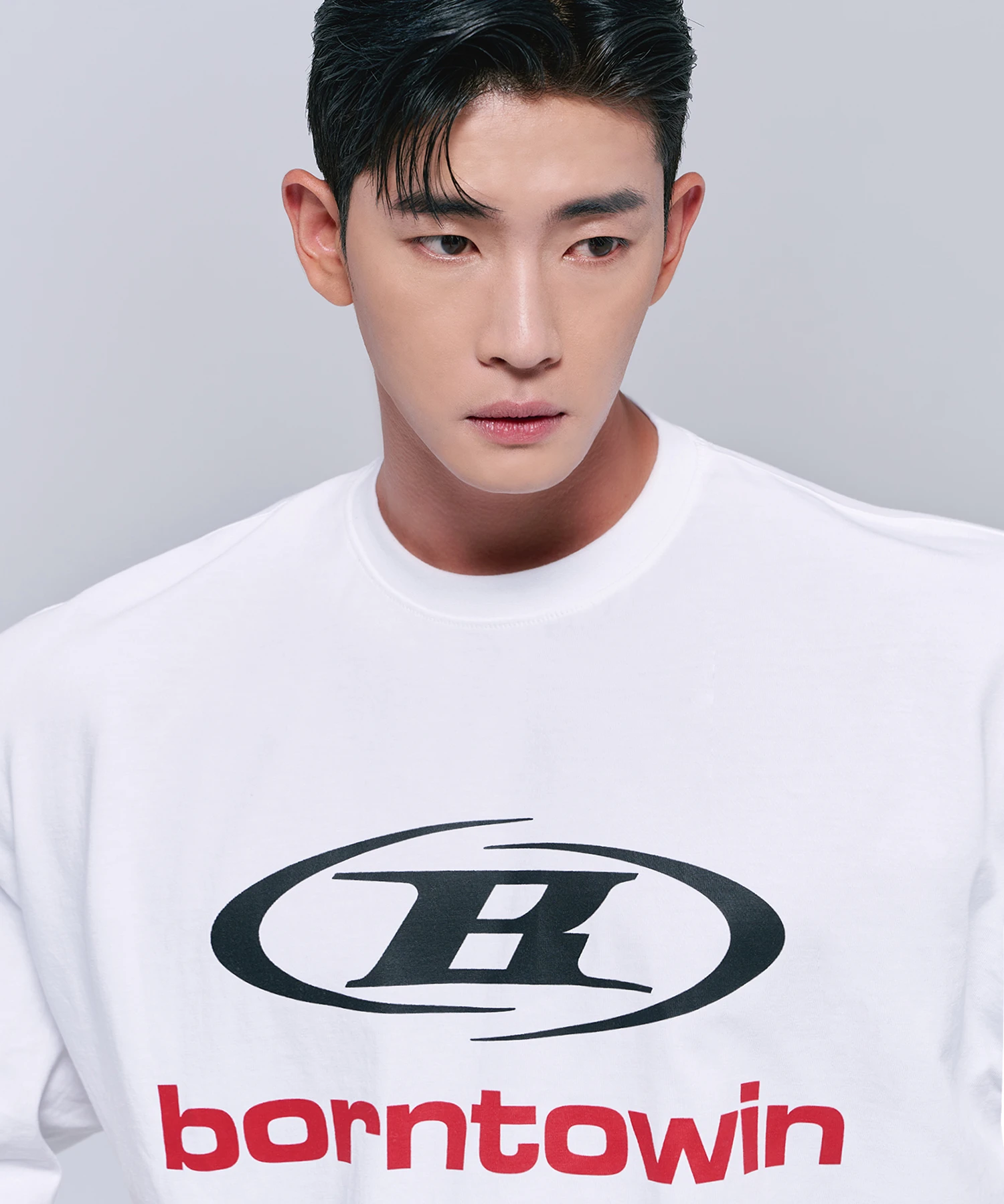 [大H pick] SYMBOL B LOGO T-SHIRTS [WHITE]