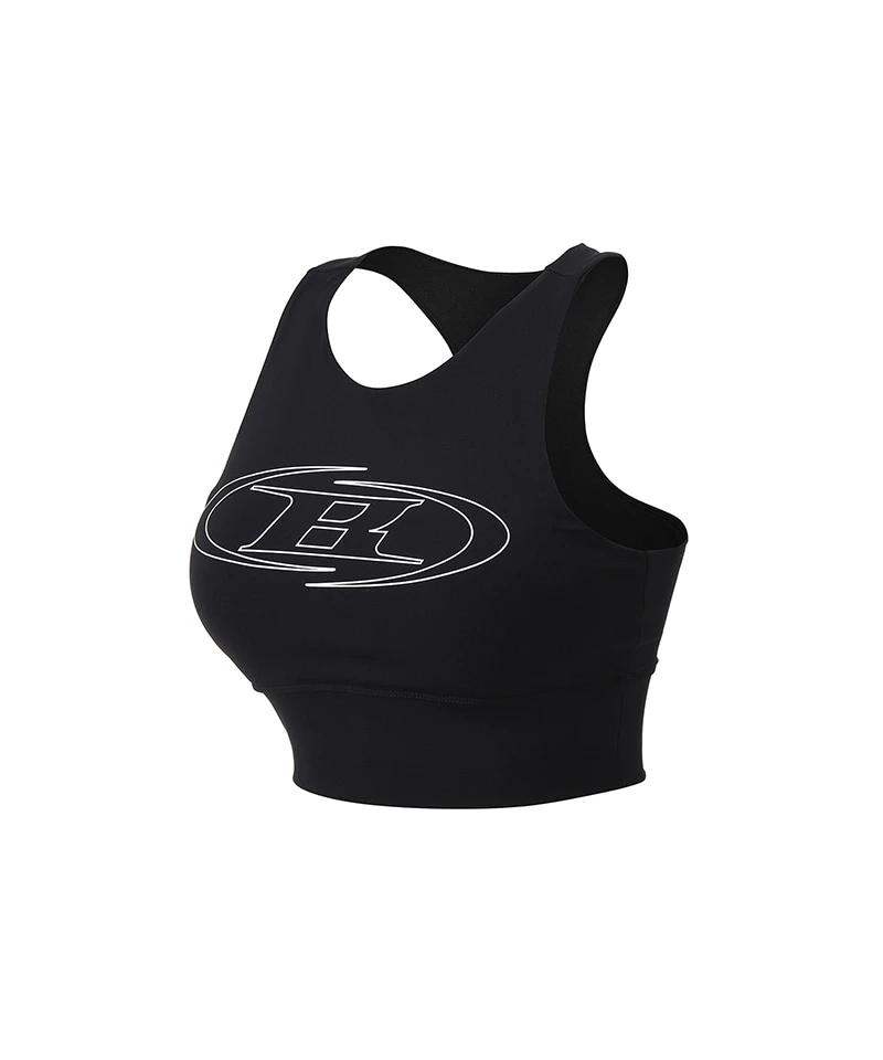 W STROKE B BRA TOP [BLACK]