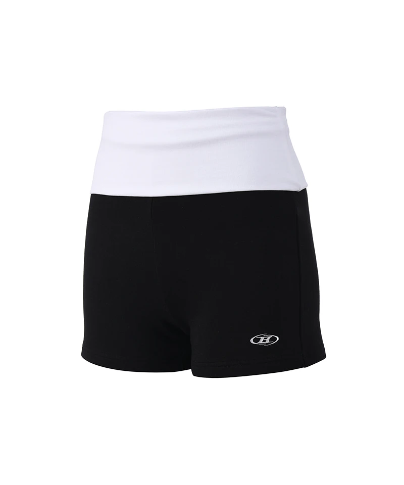 [박다빈] WINNER DAVENUS FOLDED SHORTS [BLACK]
