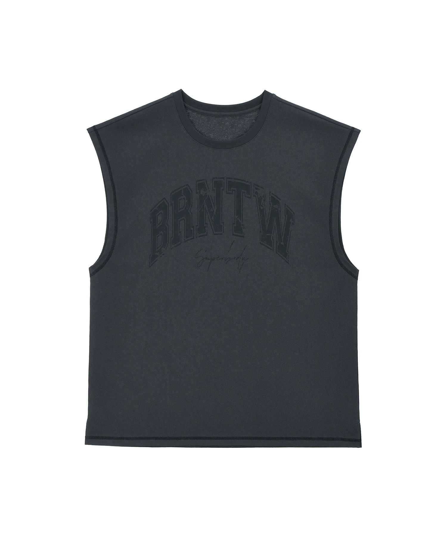 [정대진] WINNER SUPERBODY SLEEVELESS [CHARCOAL]