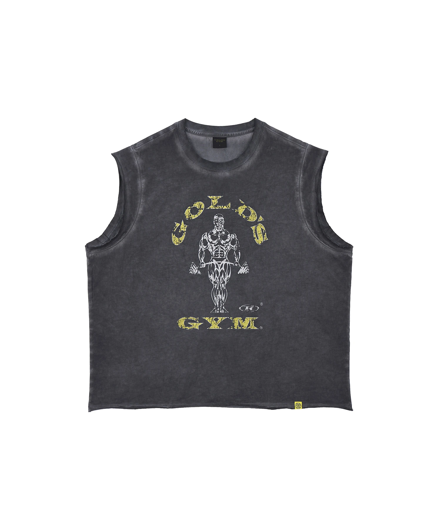 [大H pick] GOLD'S MUSCLE JOE GARMENT DYED SLEEVELESS