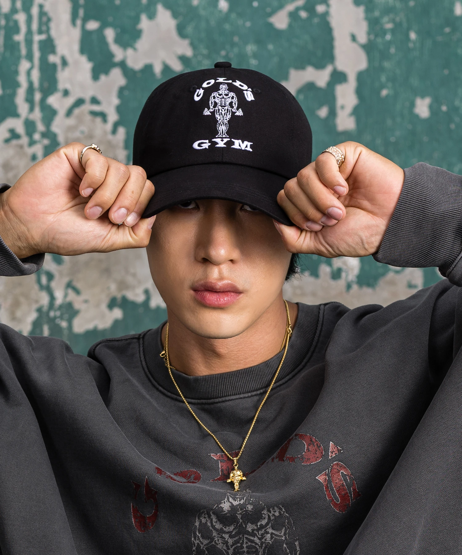 GOLD'S MUSCLE JOE BALL CAP