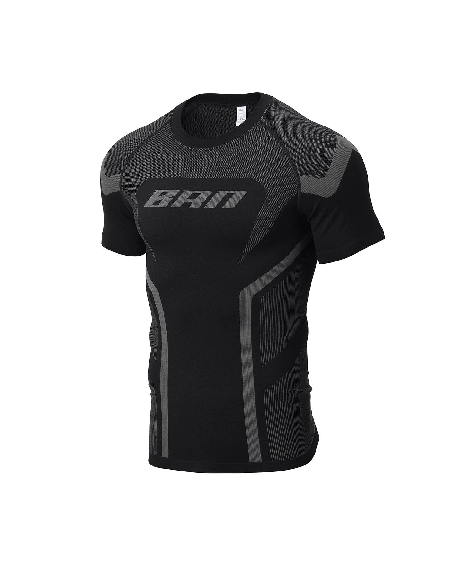 BRN ECLIPSE SEAMLESS SHORT SLEEVE [BLACK]
