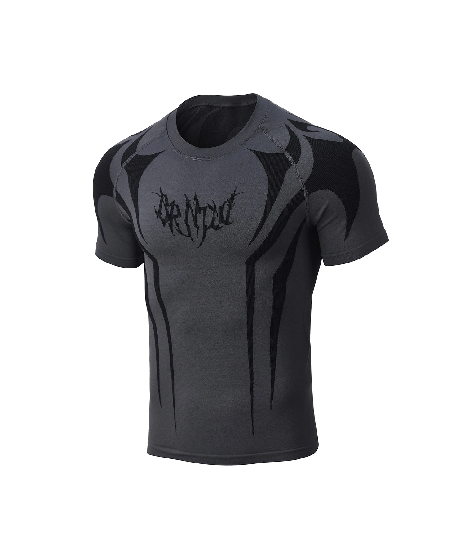 TRIBAL ECLIPSE SEAMLESS SHORT SLEEVE [CHARCOAL]