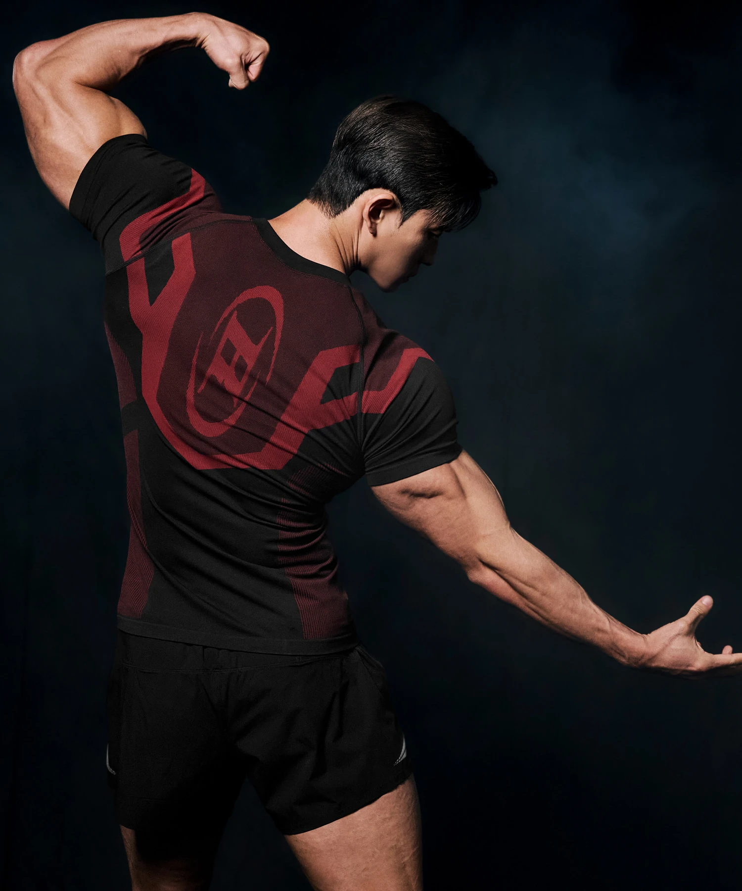 BRN ECLIPSE SEAMLESS SHORT SLEEVE [RED]