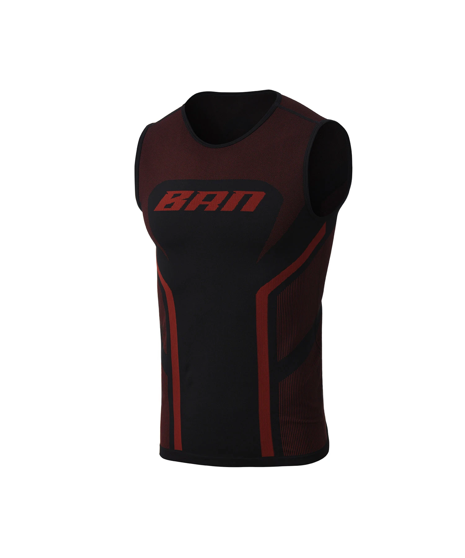 BRN ECLIPSE SEAMLESS SLEEVELESS [ RED ]