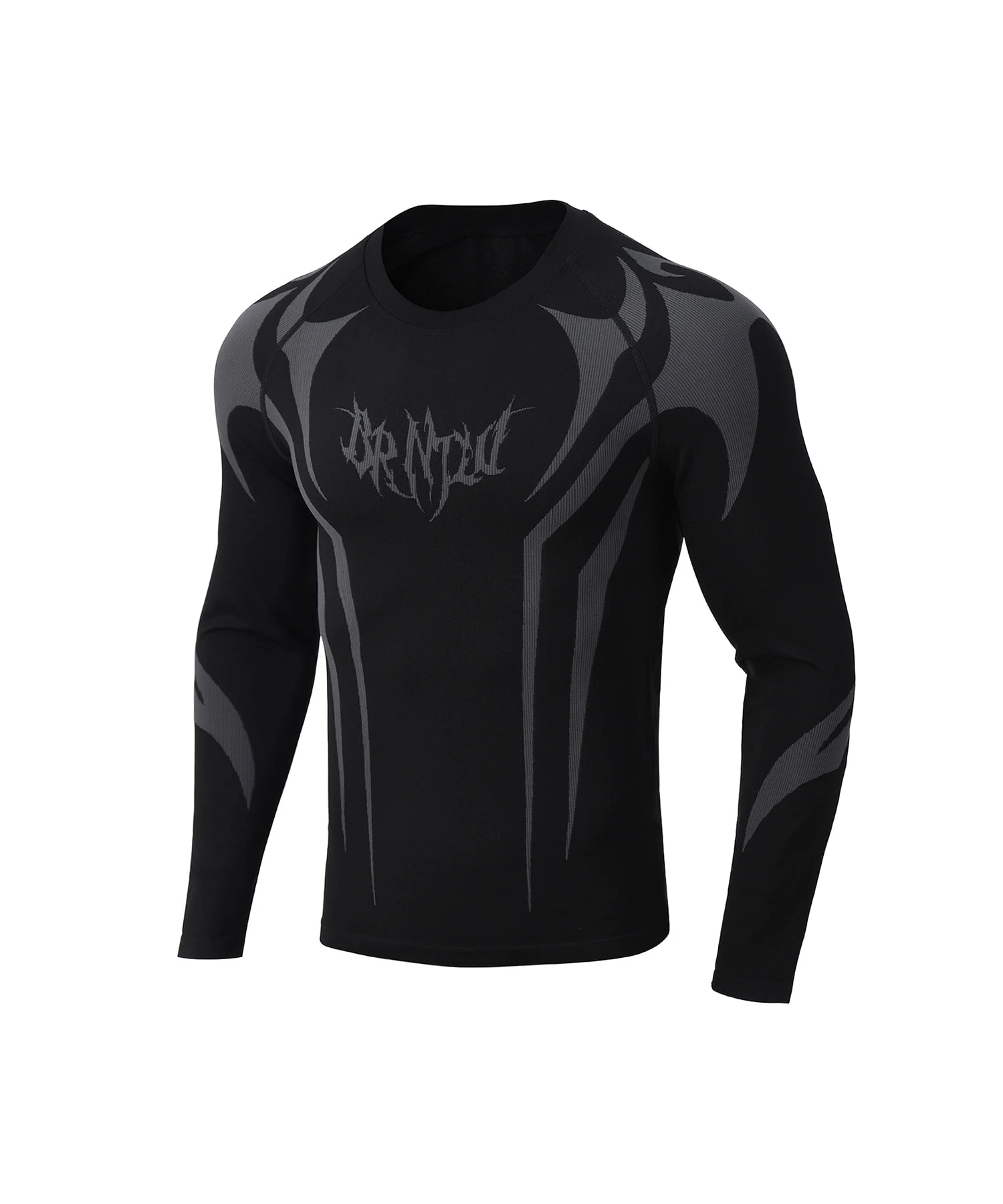 TRIBAL ECLIPSE SEAMLESS LONG SLEEVE [BLACK]