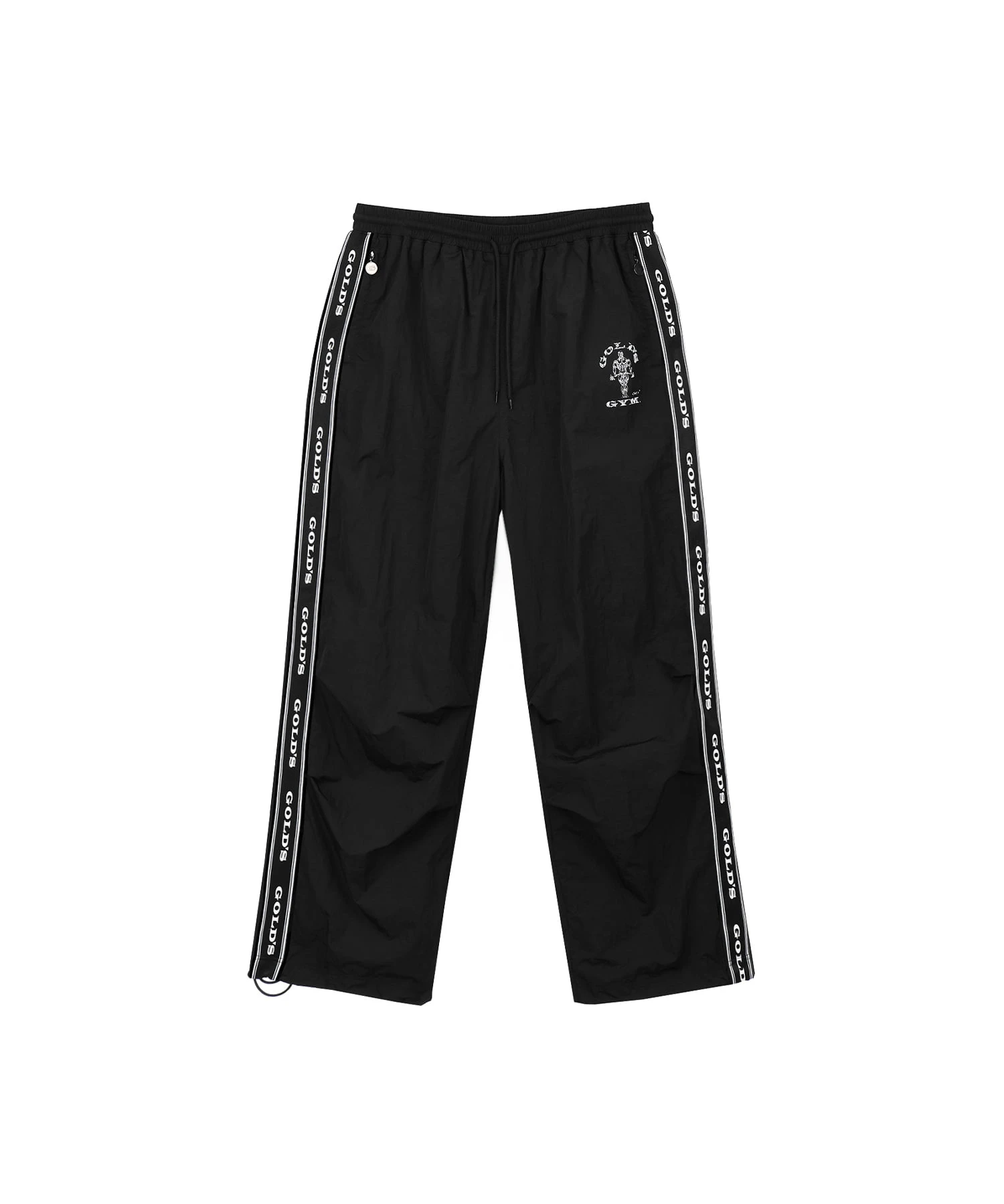 [大Hpick]GOLD'S MUSCLE JOE LEGACY TRACK PANTS [BLACK]