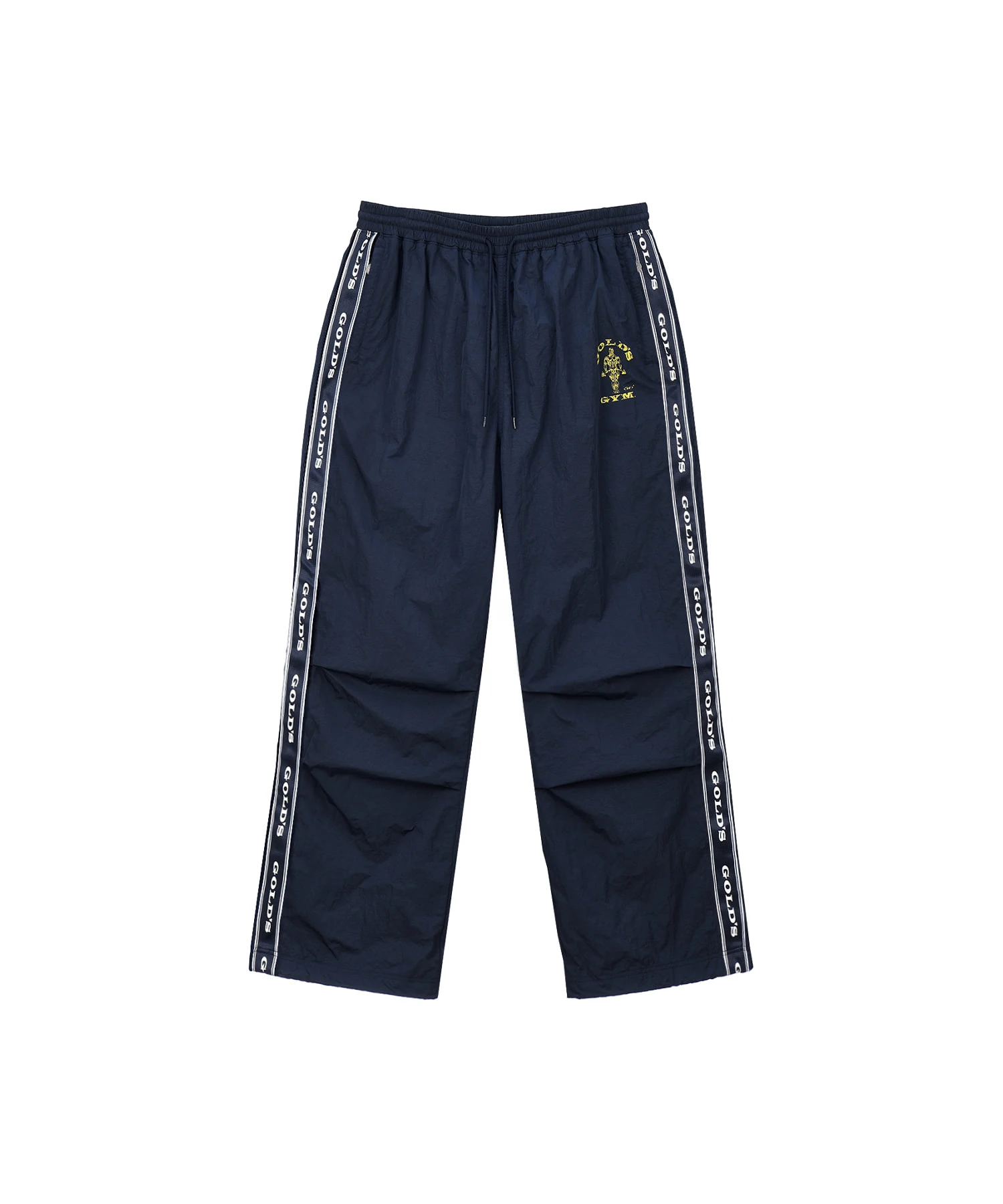 [大Hpick]GOLD'S MUSCLE JOE LEGACY TRACK PANTS [NAVY]