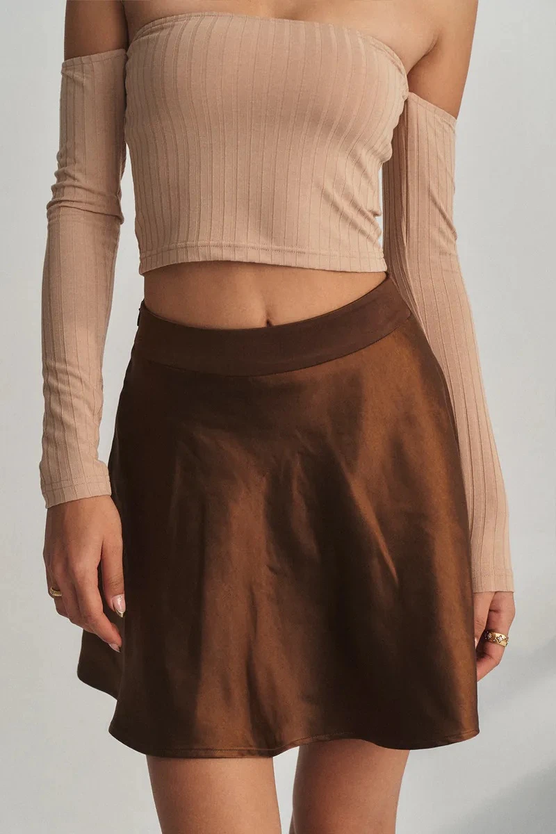 Slow Motion Silk Skirt