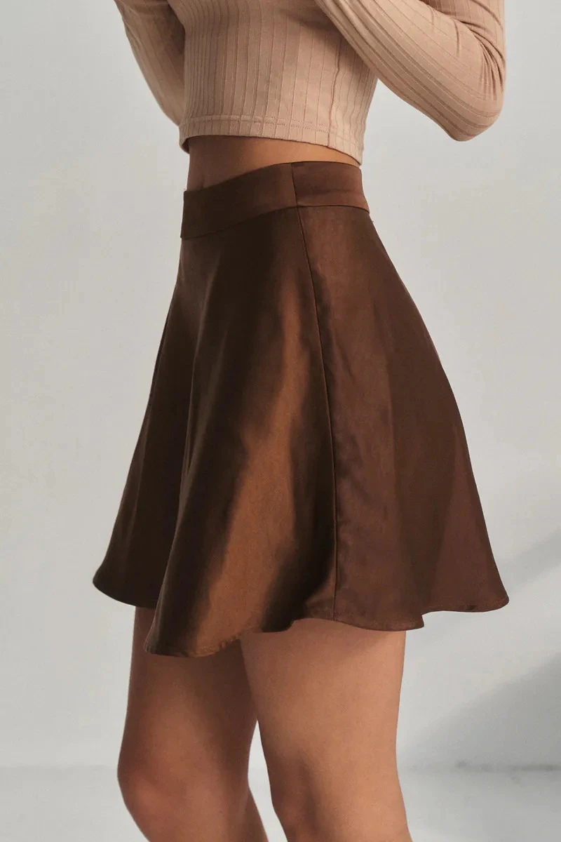 Slow Motion Silk Skirt