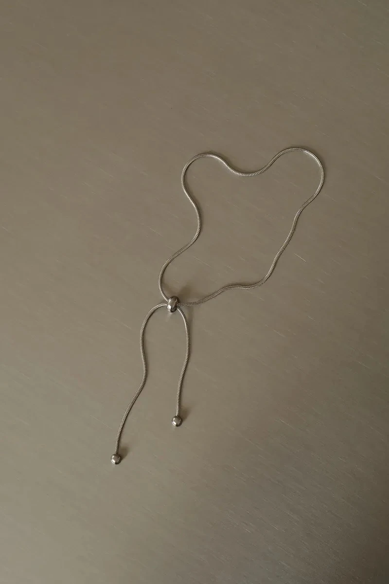 The Saturn Anklet - Silver