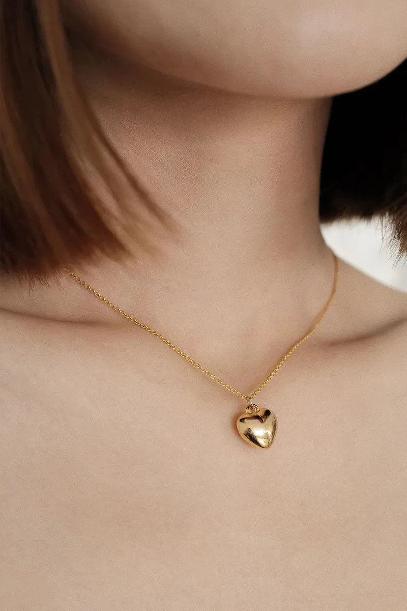 Wrecking Heart Necklace - Gold