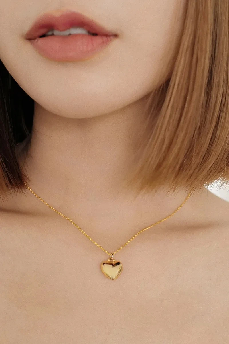 Wrecking Heart Necklace - Gold