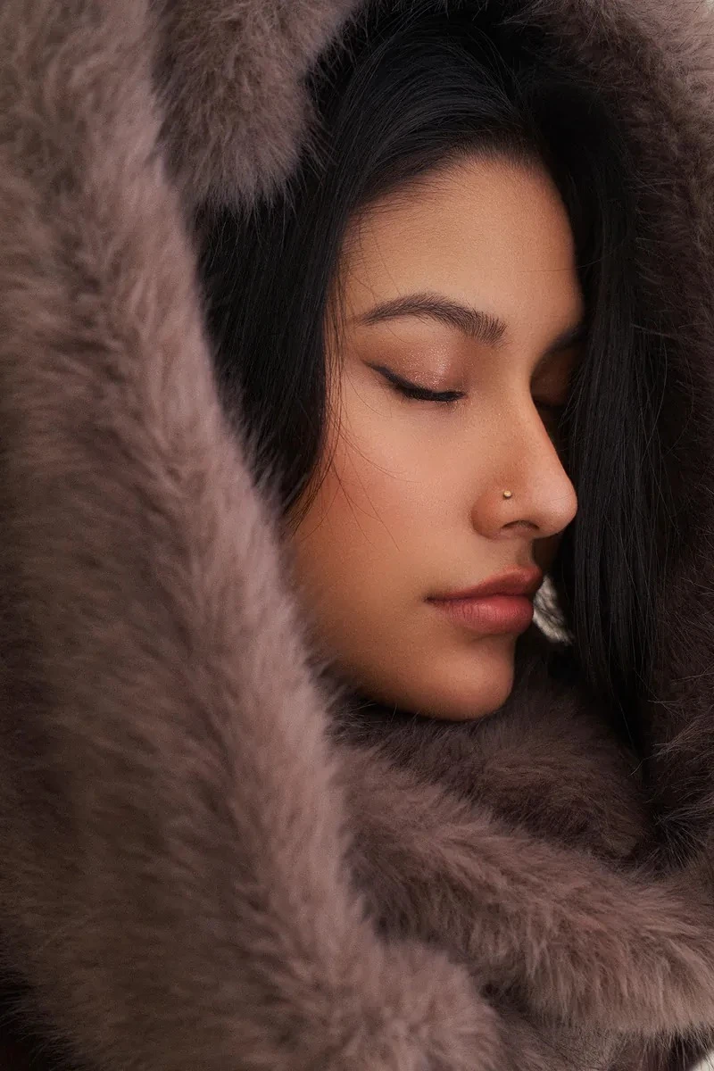 The Faux Fur Scarf