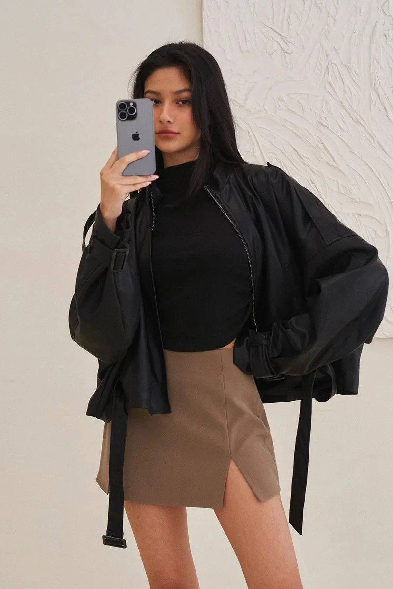 Infinity Leather Jacket