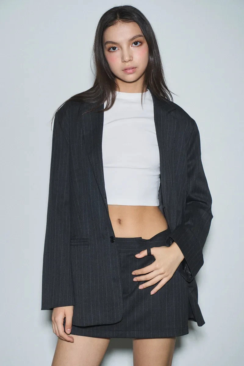 Most Wanted Blazer - Dark Grey