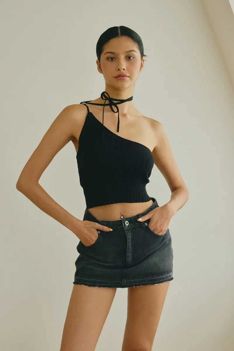 RS616 Vintage Denim Skirt