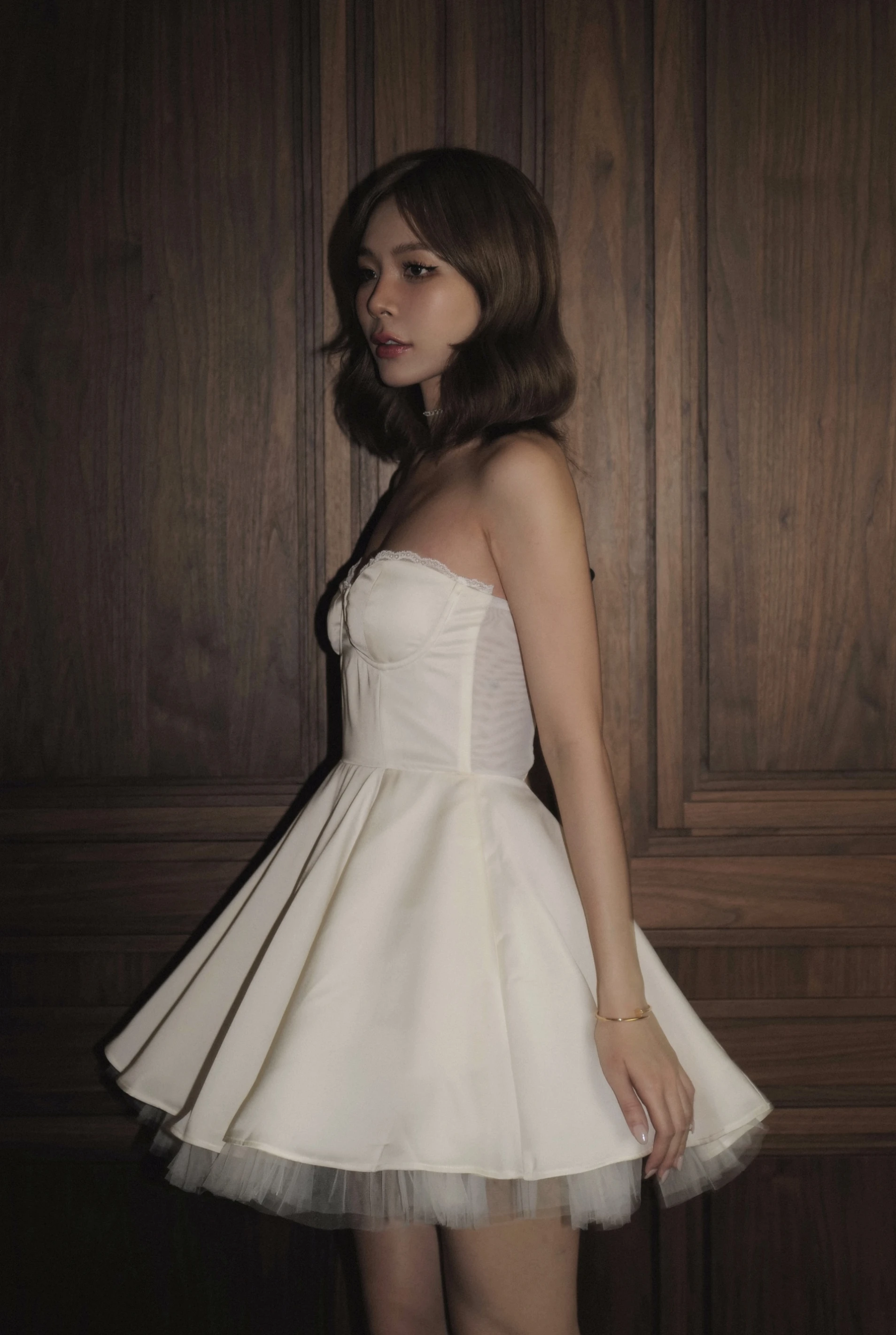 Princess Silk Bra Dress