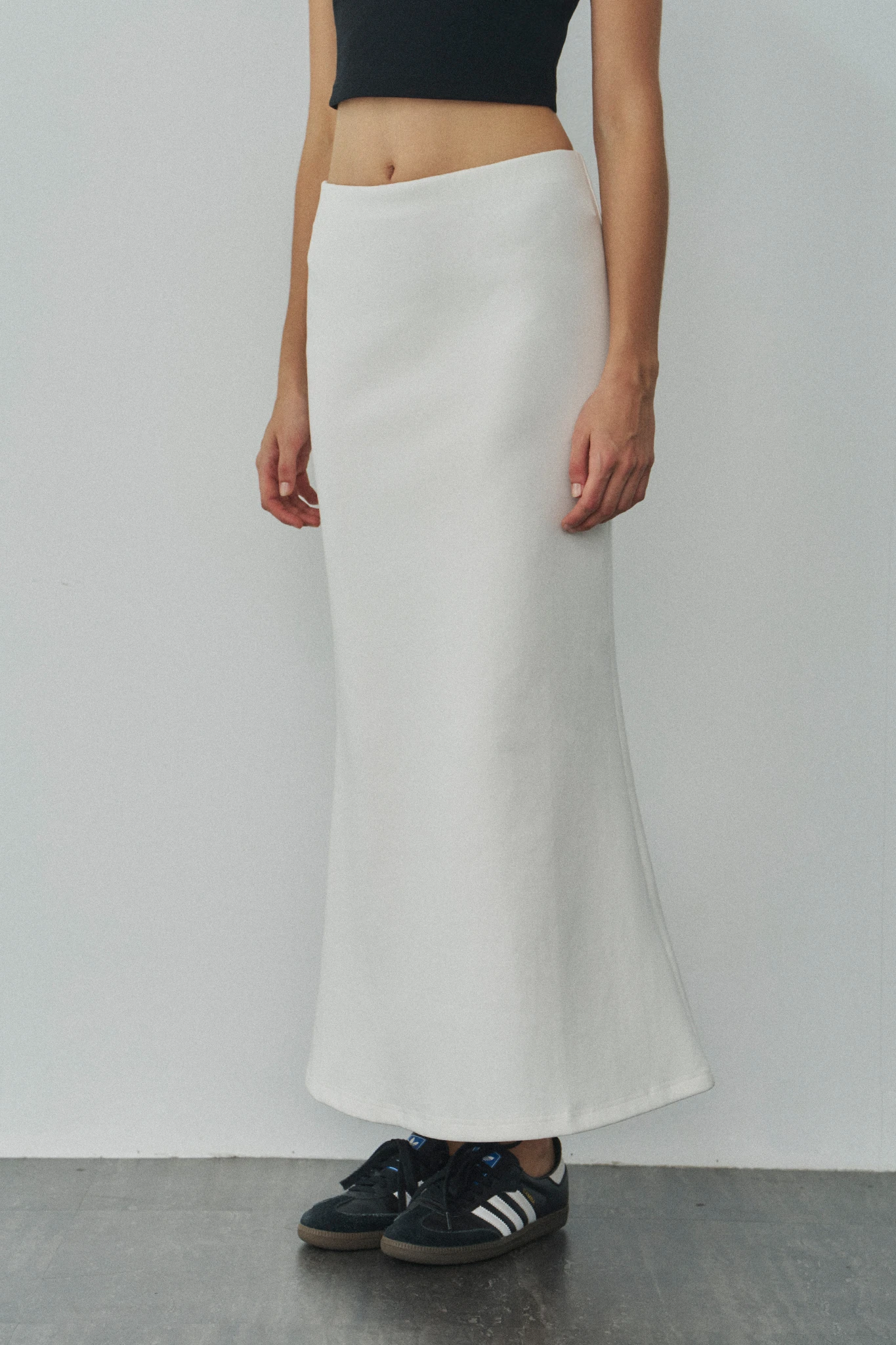 Jelly Cotton Maxi Skirt