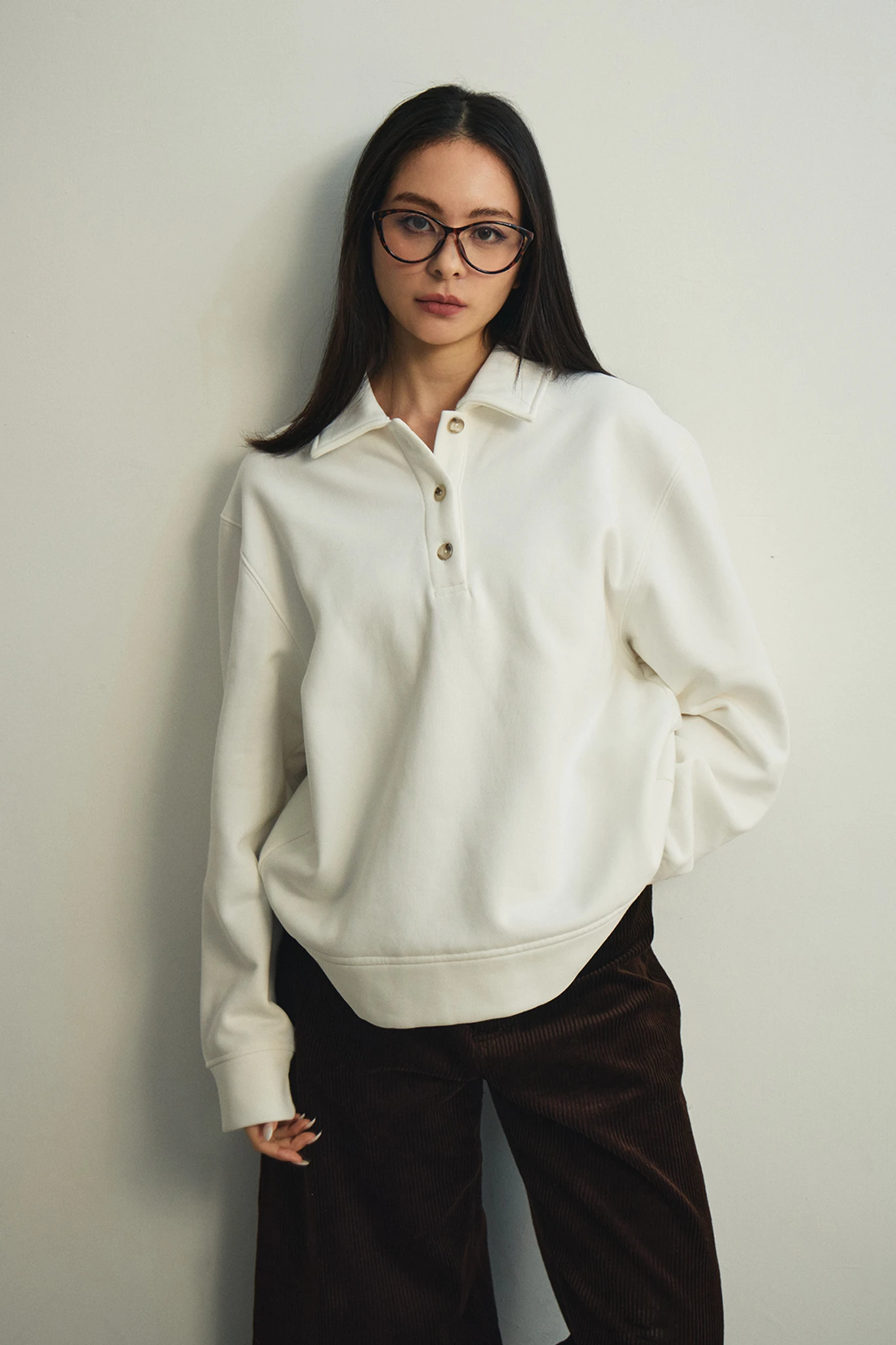 Everyday Polo Sweater