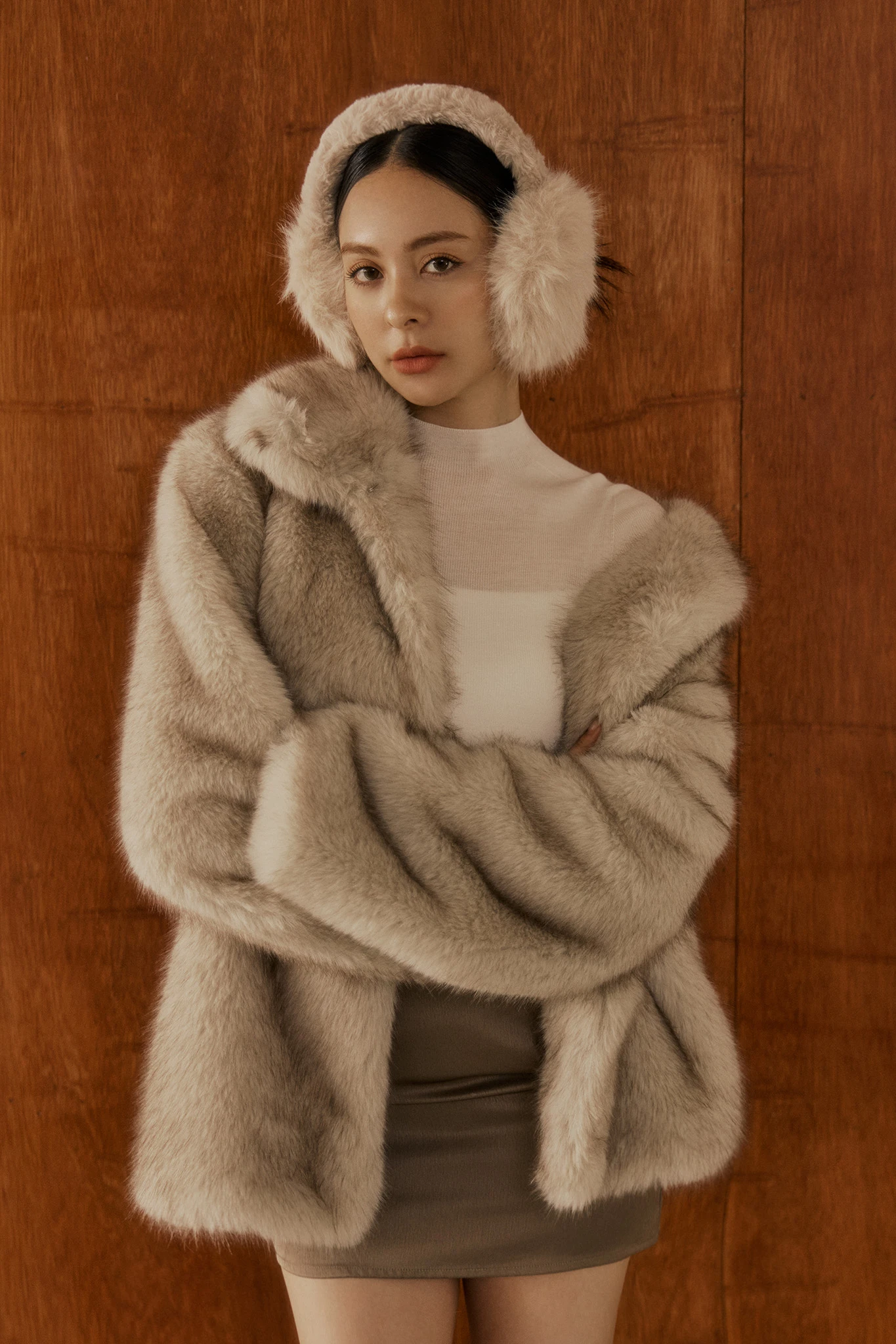 Rich Man Faux Fur Coat