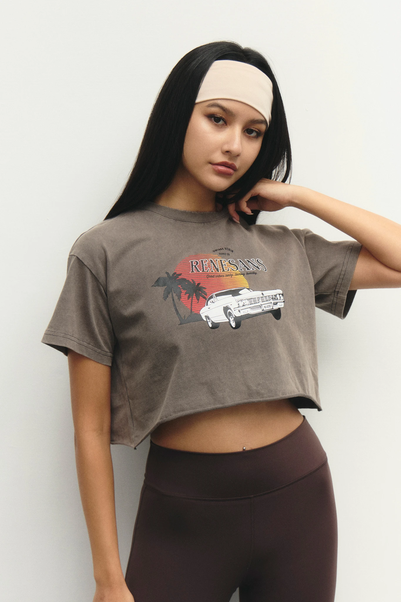 Tamba Babe Washed Crop Top