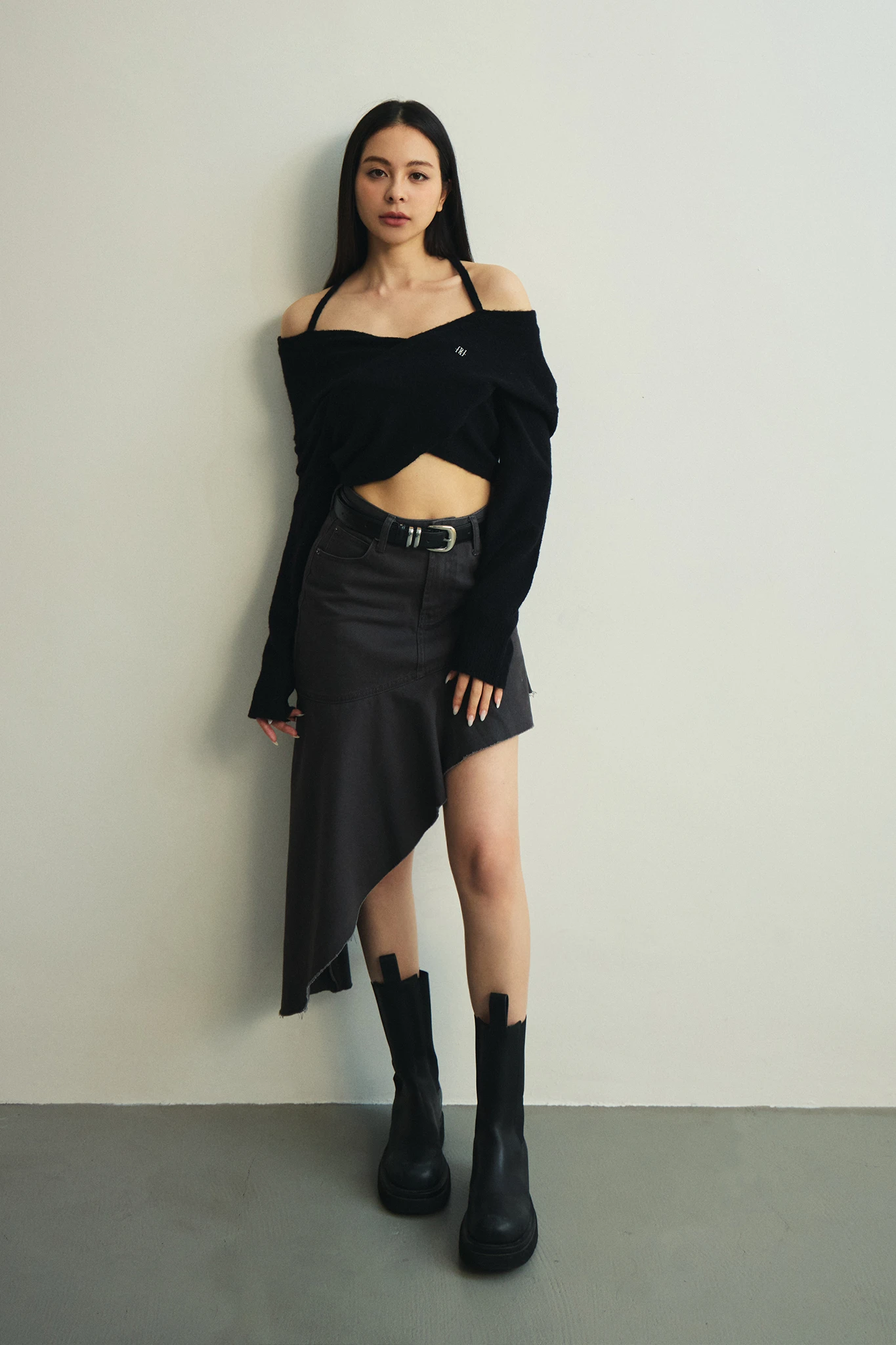 Off-Duty Denim Skirt