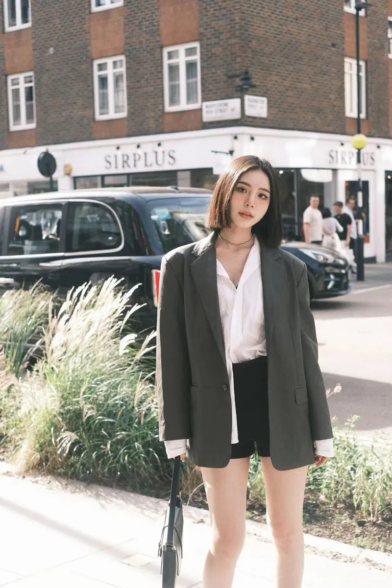 Heritage Leather Blazer