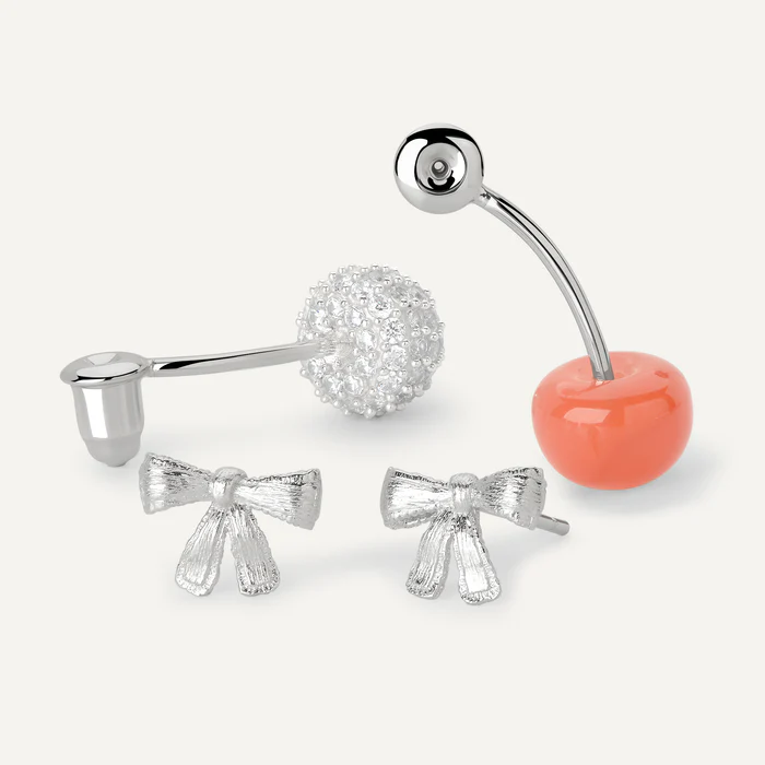 Cherry Earrings - Red