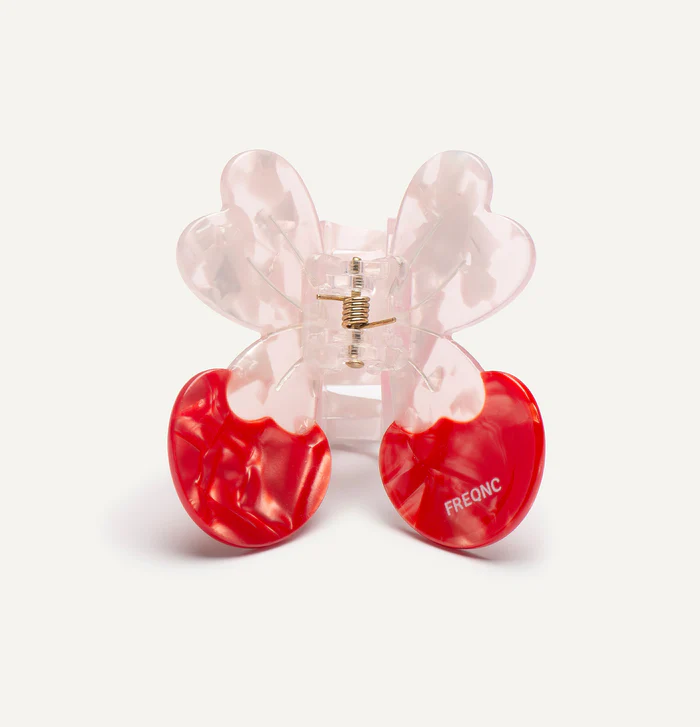 Cherry Claw Clip - Pink