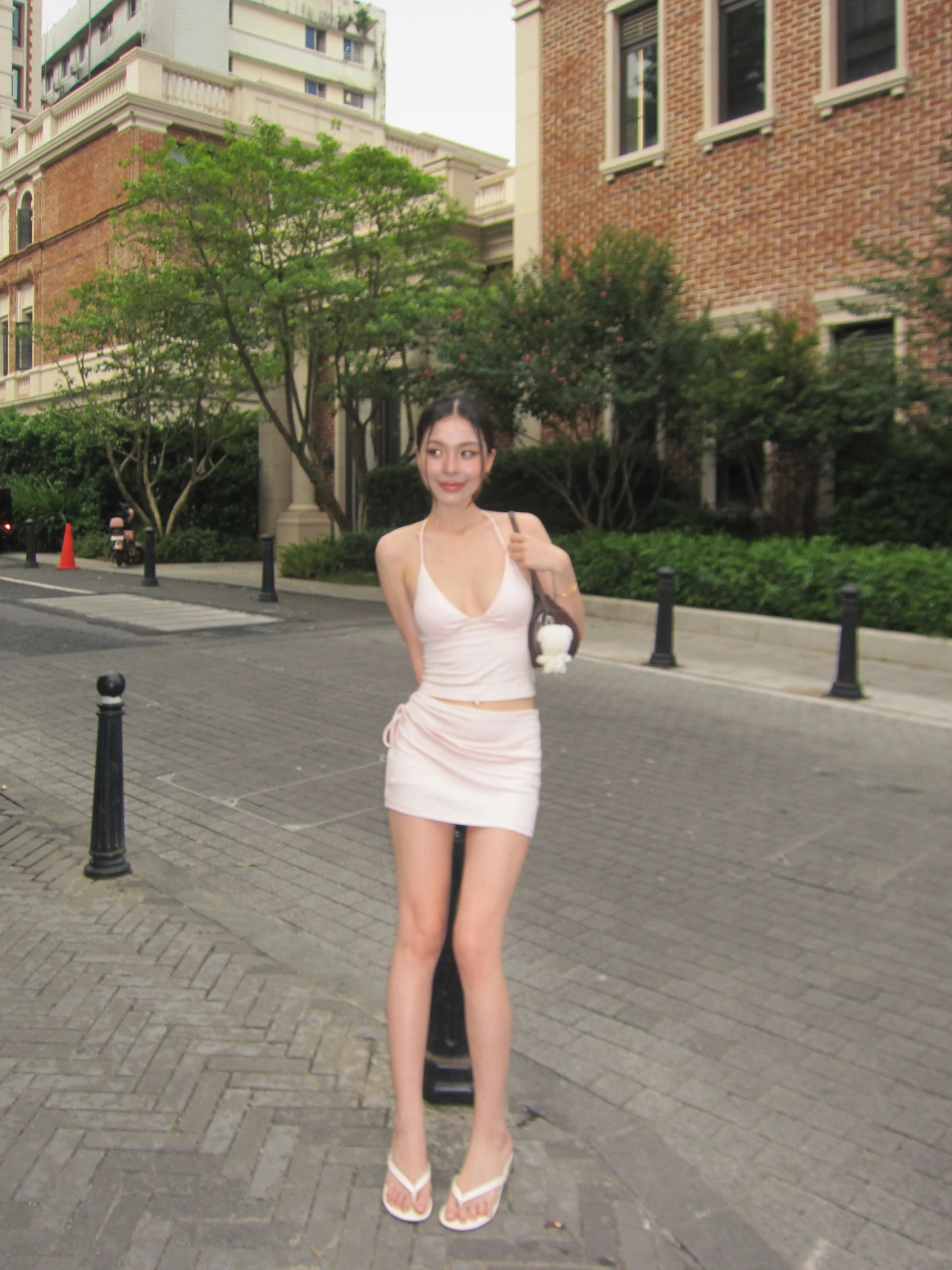 Holiday Mini Skort - Pink