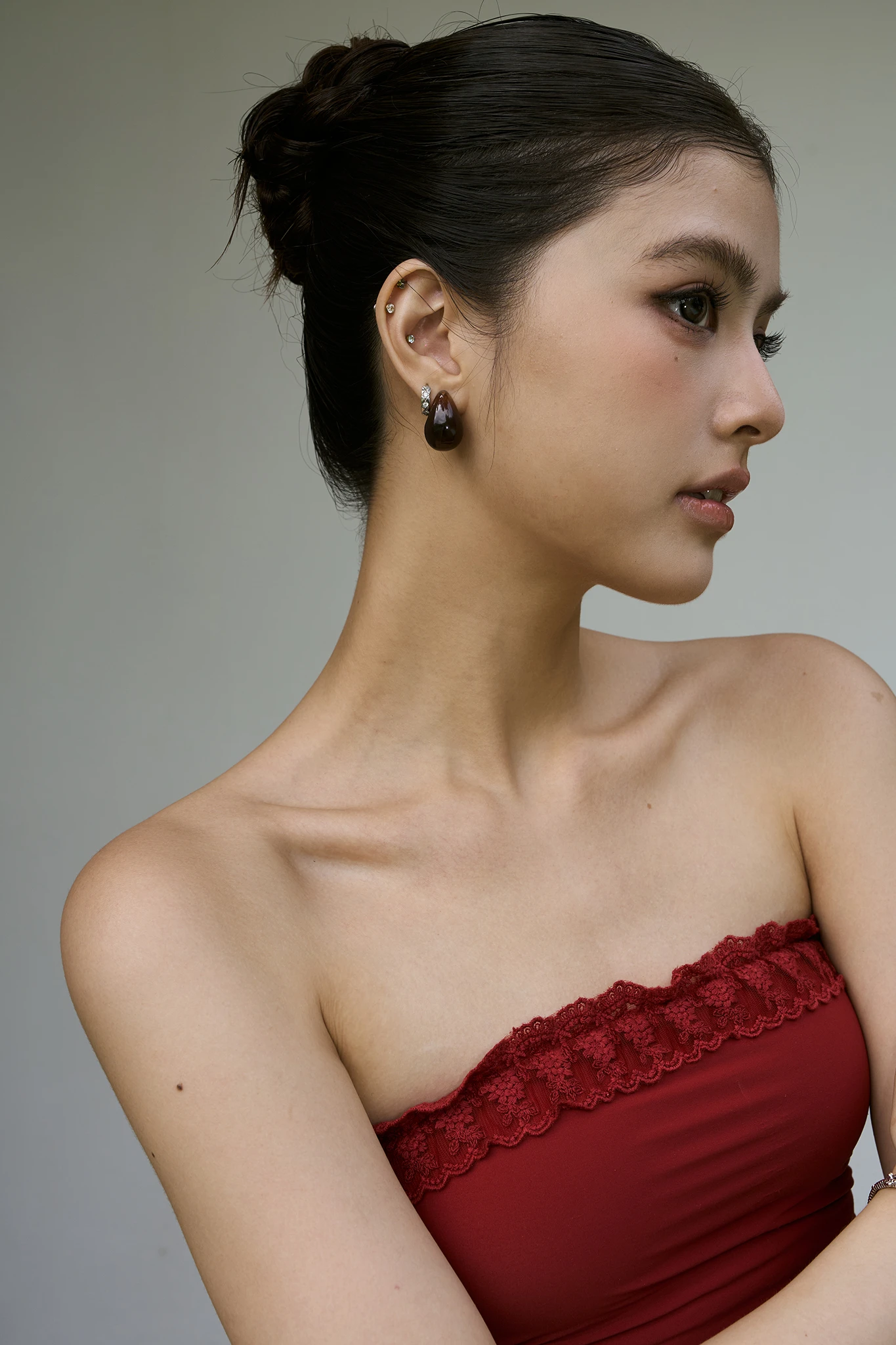 Luner Earrings - Cocoa