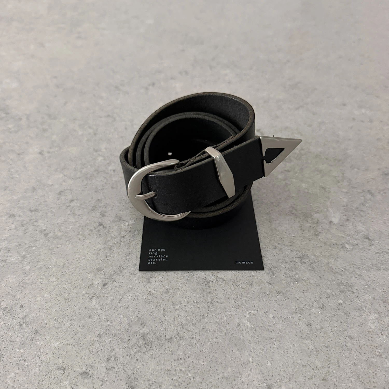 A1004 真皮UNISEX 小V腰帶