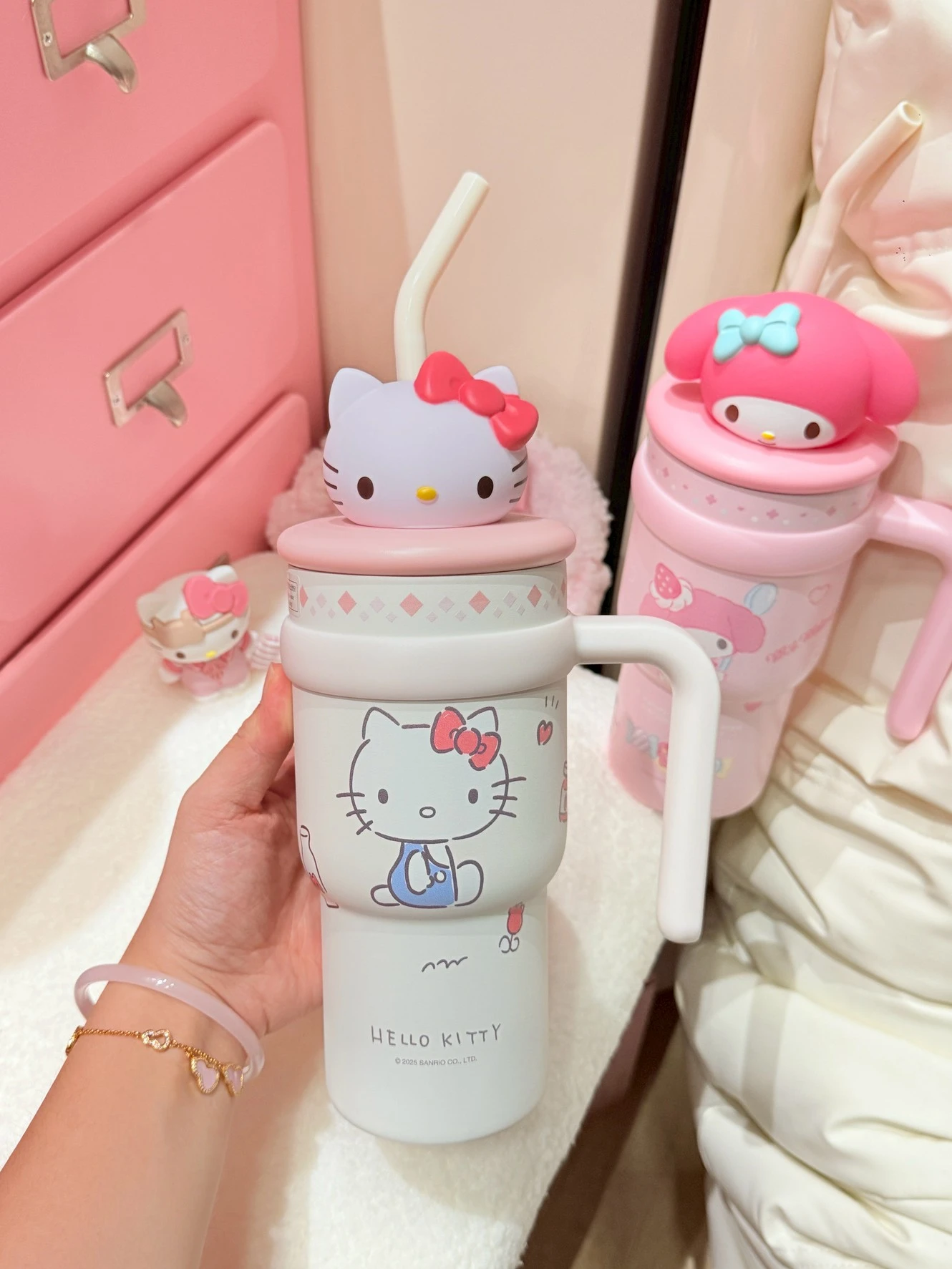 三麗鷗 × 迪士尼公仔冰霸杯