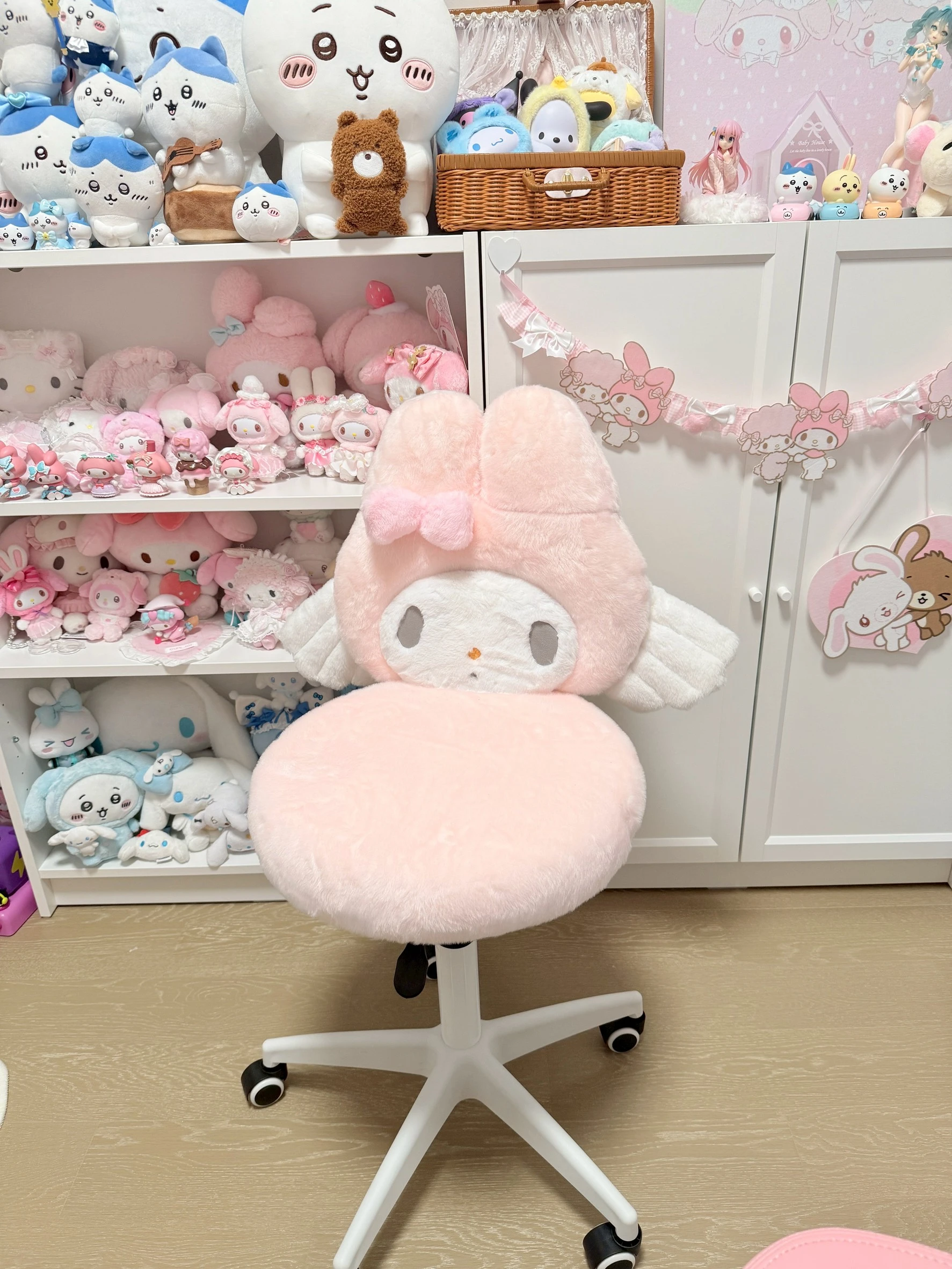 My Melody 美樂蒂天使羽翼轉轉椅