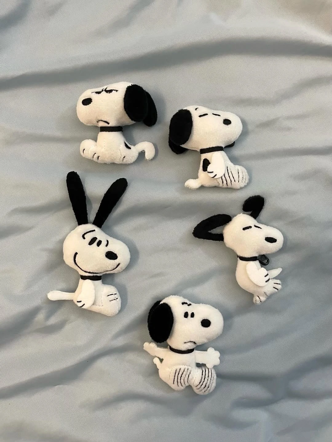 Snoopy毛絨胸章盲袋