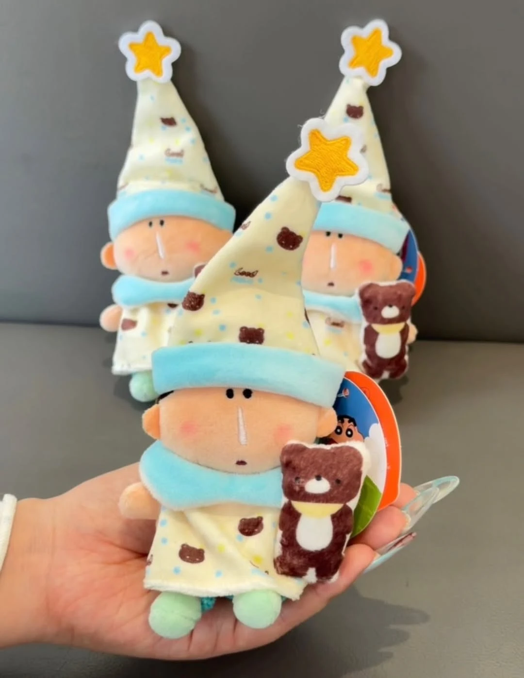 蠟筆小新／阿呆小精靈睡衣套裝公仔