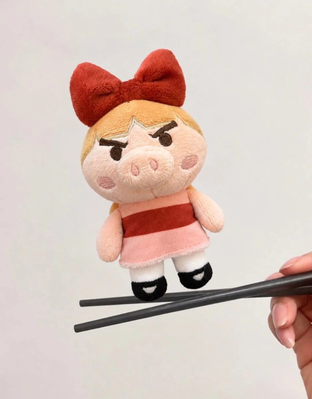 肥嘟嘟左衛門飛天小女豬絨毛掛件