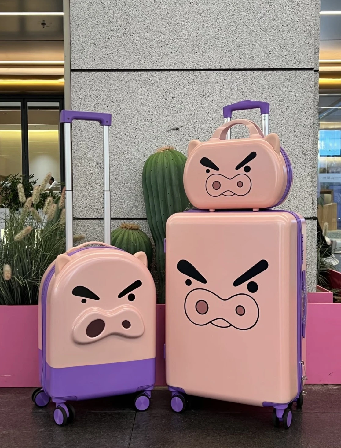 經典反派肥嘟嘟左衛門行李箱