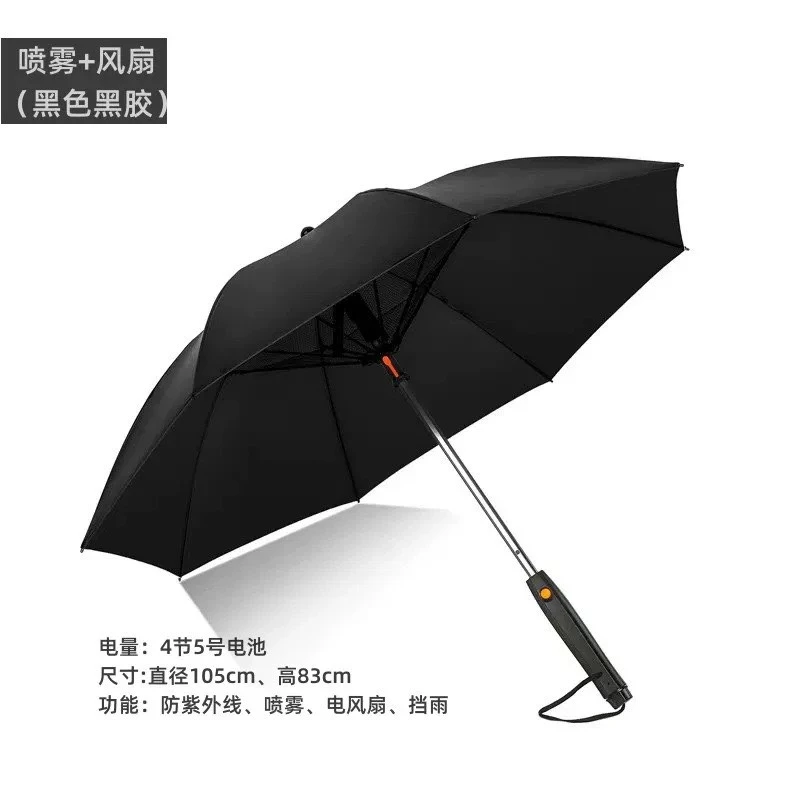風扇＋噴霧電動傘