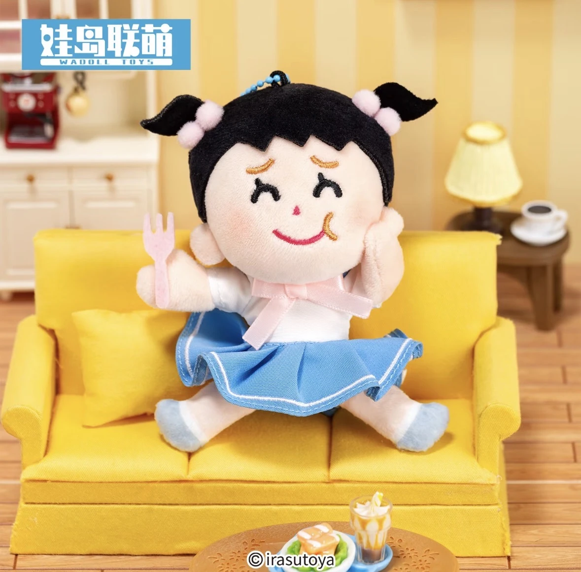蛐蛐好姐妹小人毛绒掛件