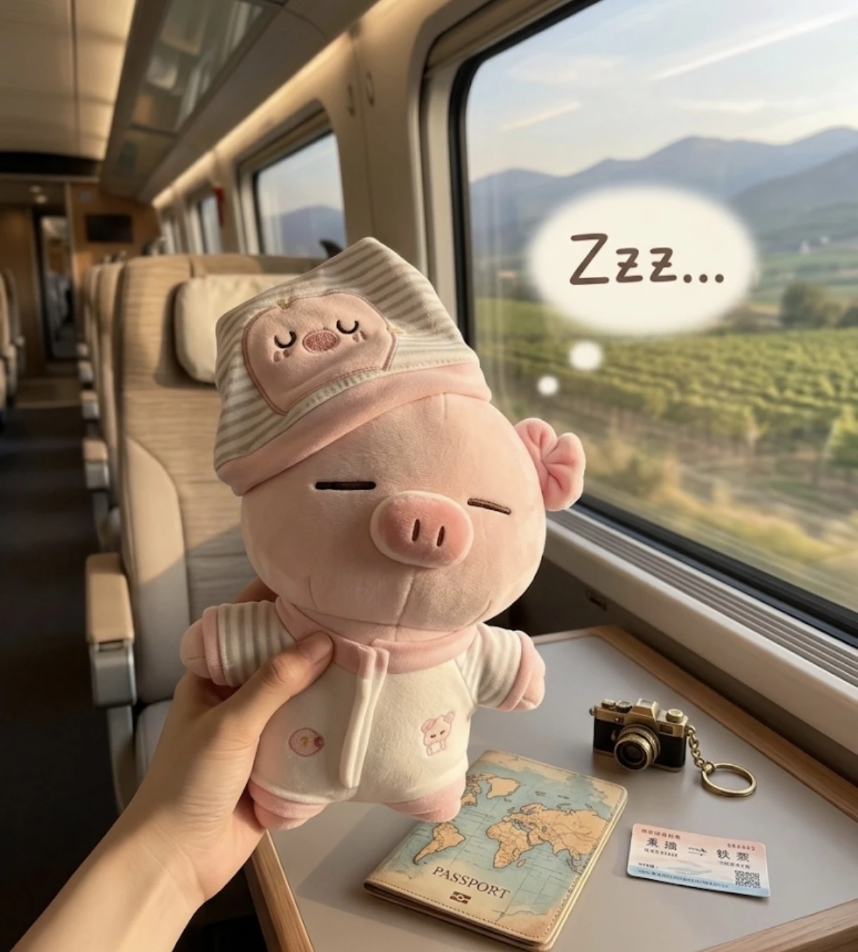 睡衣小豬寶寶娃衣套裝 /抱枕公仔 🐽✨