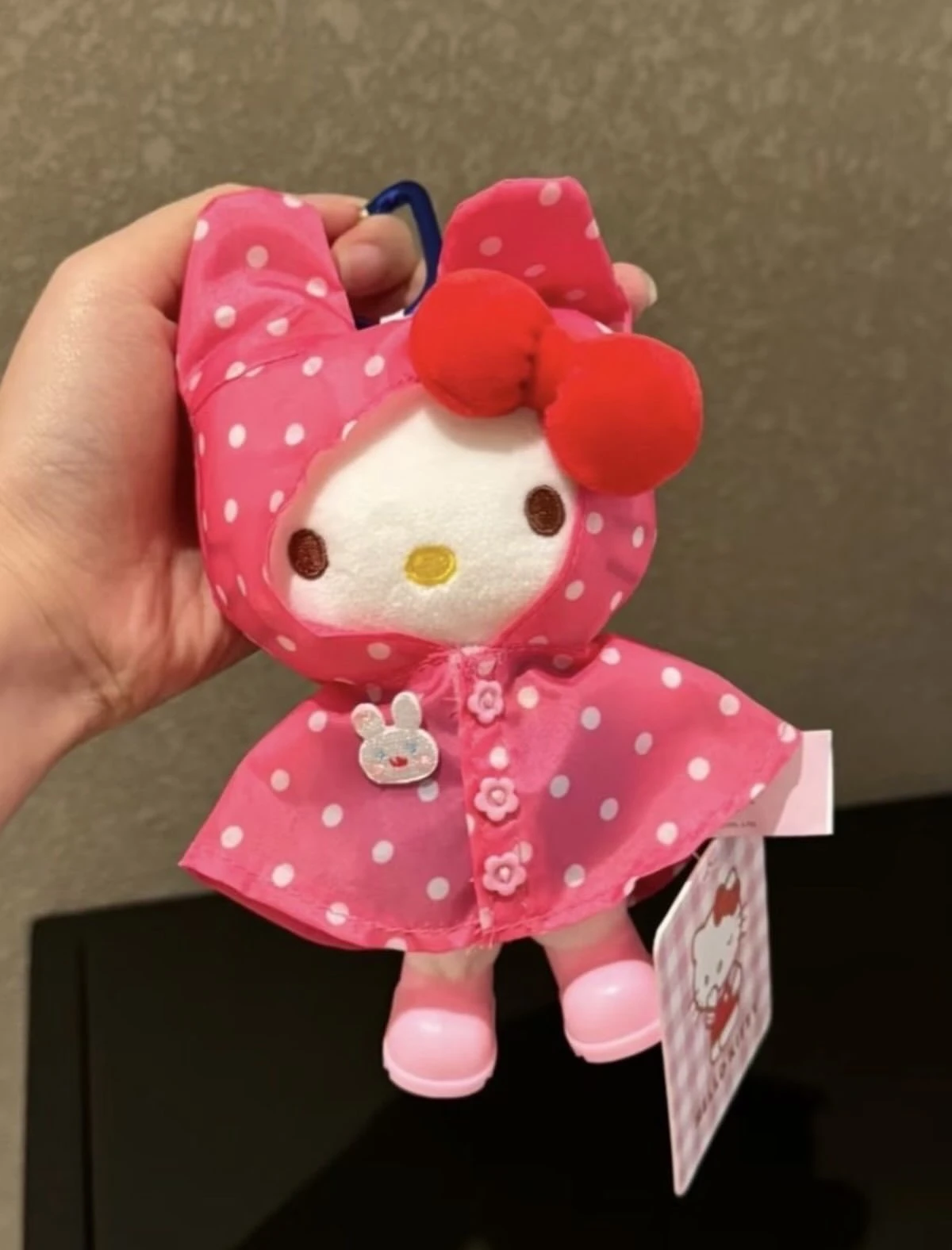雨衣kitty吊飾