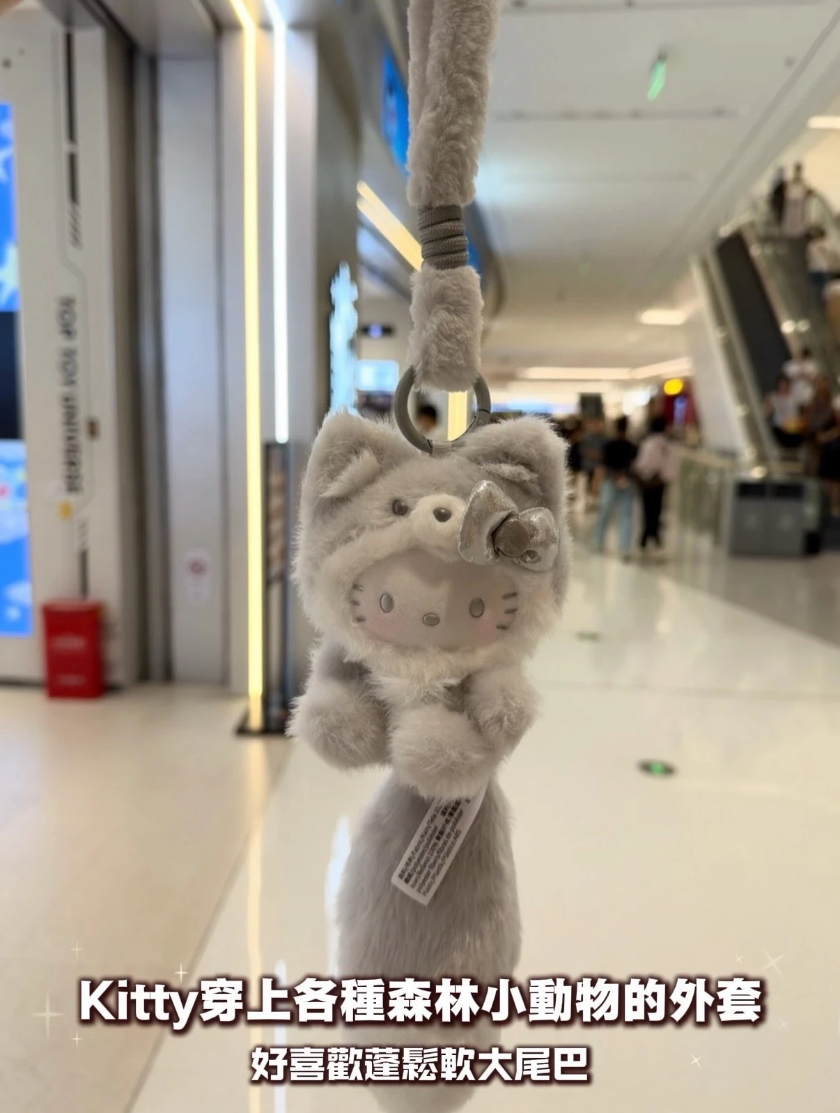 Hello Kitty治癒森林毛絨掛件盲盒