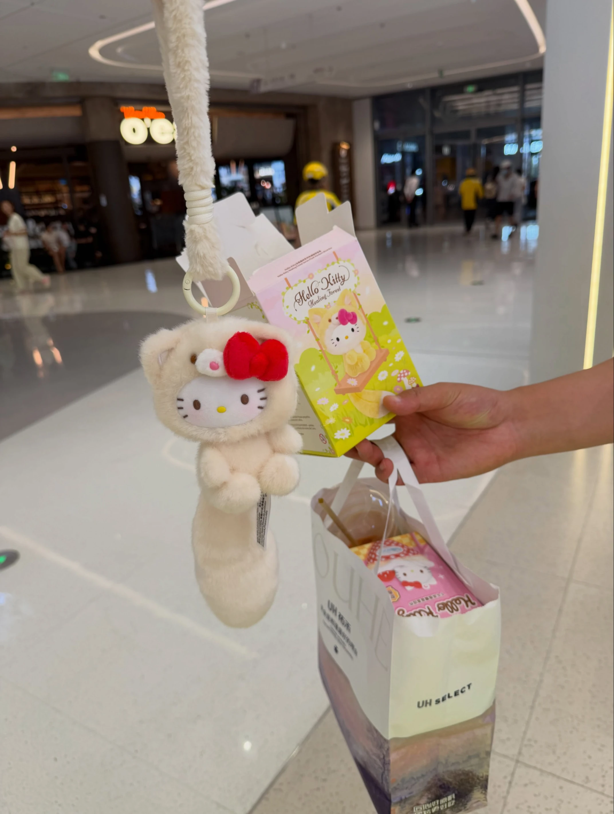 Hello Kitty治癒森林毛絨掛件盲盒