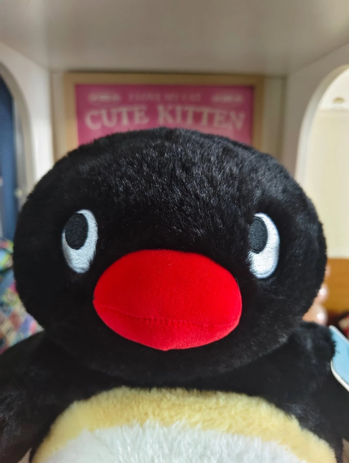 pingu毛絨玩偶抱枕毯